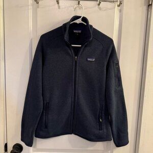 Patagonia Better Sweater Full Zip Jacket Dark Blue Small